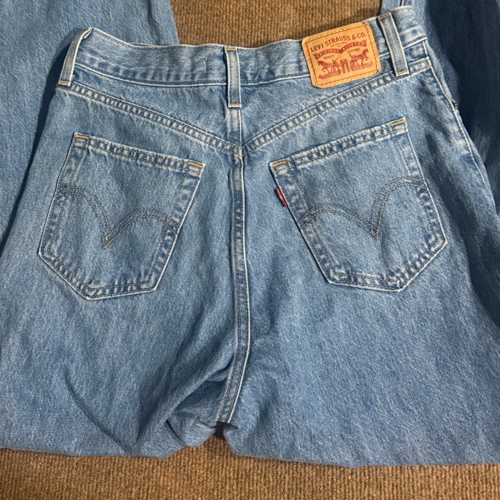 Levi's Women's Light Blue Denim Overalls